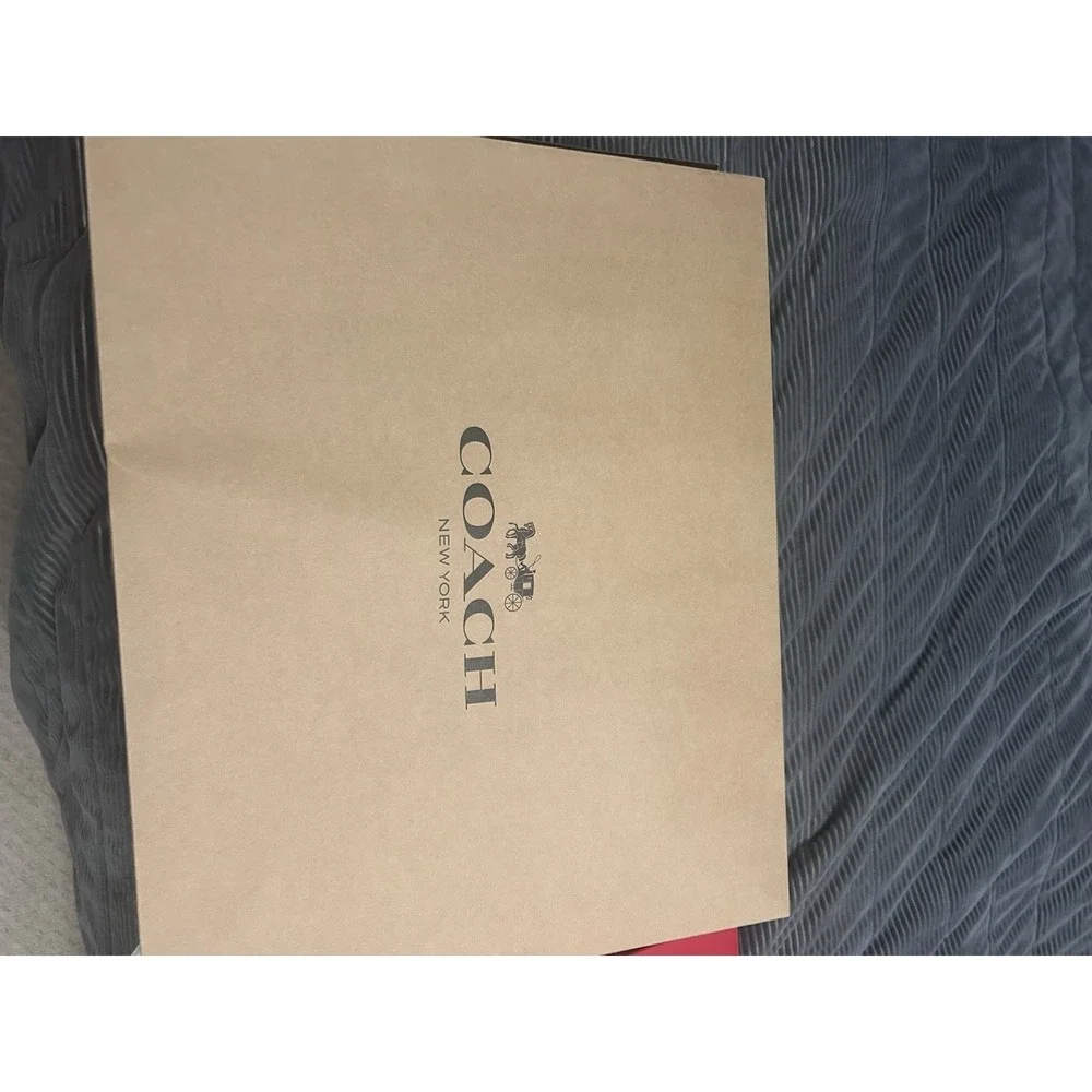 NWT Coach CR111 Leather City Tote Shoulder Bag